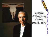 Georgia O'Keeffe by Dennis Brack, 1977