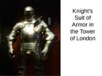 Knight's Suit of Armor in the Tower of London
