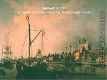 Samuel Scott: The Tower of London from the Thames reproduction