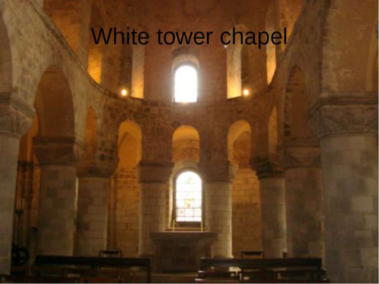 White tower chapel