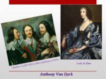 Anthony Van Dyck Charles I (1600-49) in three positions (1635) Lady in Blue