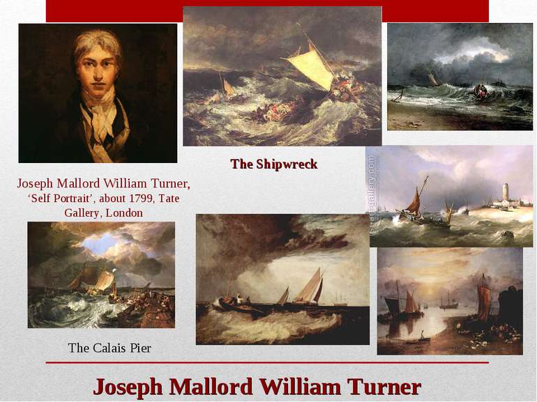 Joseph Mallord William Turner Joseph Mallord William Turner, ‘Self Portrait’,...