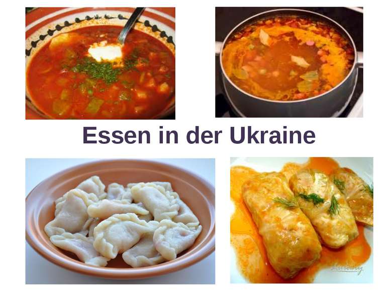 Essen in der Ukraine