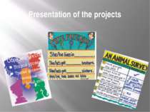 Presentation of the projects