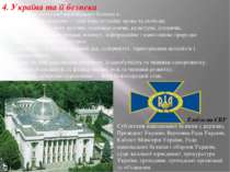 4. Україна та її безпека Основними об'єктами національної безпеки є: — людина...