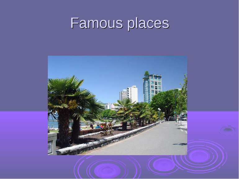 Famous places
