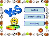 cycling speedway motor racing