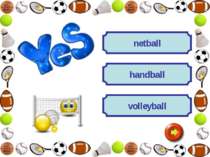 netball handball volleyball