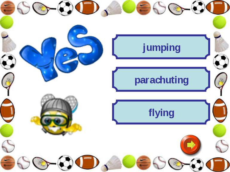 jumping flying parachuting