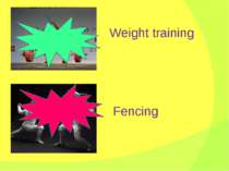 Weight training Fencing