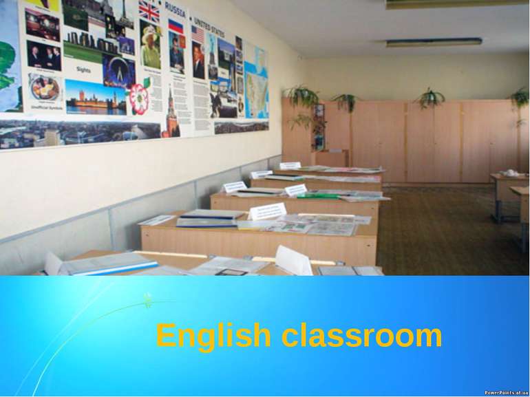 English classroom