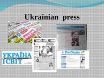 Ukrainian press