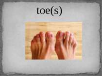 toe(s)