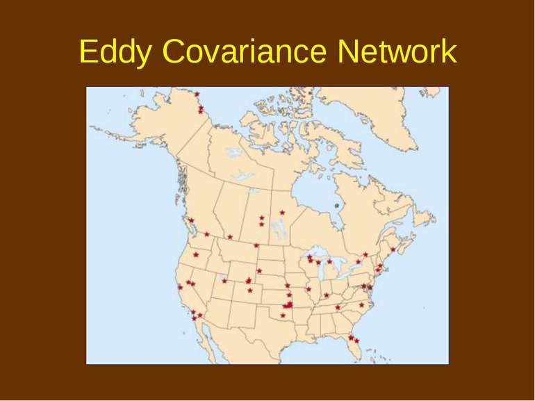 Eddy Covariance Network