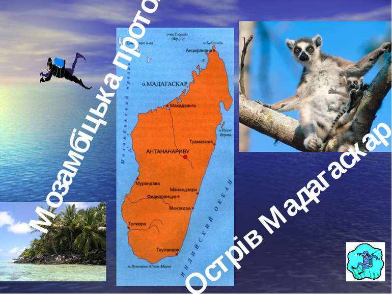 Острів Мадагаскар Мозамбіцька протока Гришельова Т.І.,учитель географії Запор...