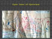 Карта битви під Берестечком.