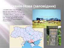 Асканія-Нова (заповідник) «Аска нія-Но ва» (Украї нський науко во-до слідний ...
