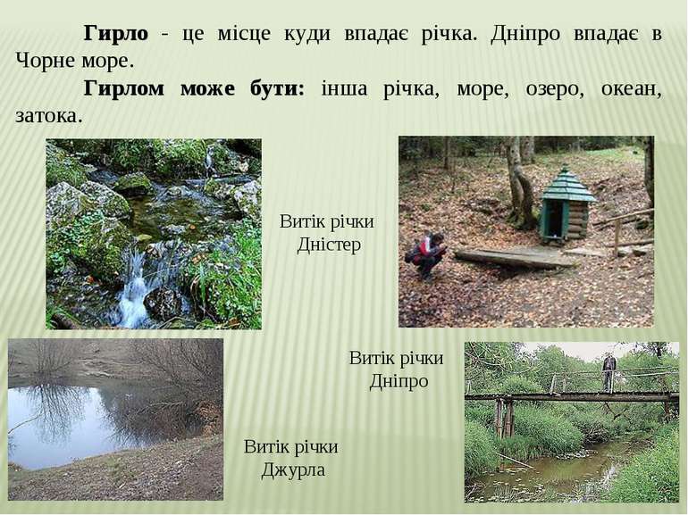 Гирло - це місце куди впадає річка. Дніпро впадає в Чорне море. Гирлом може б...