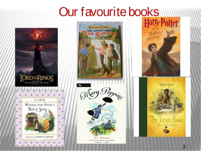 Our favourite books