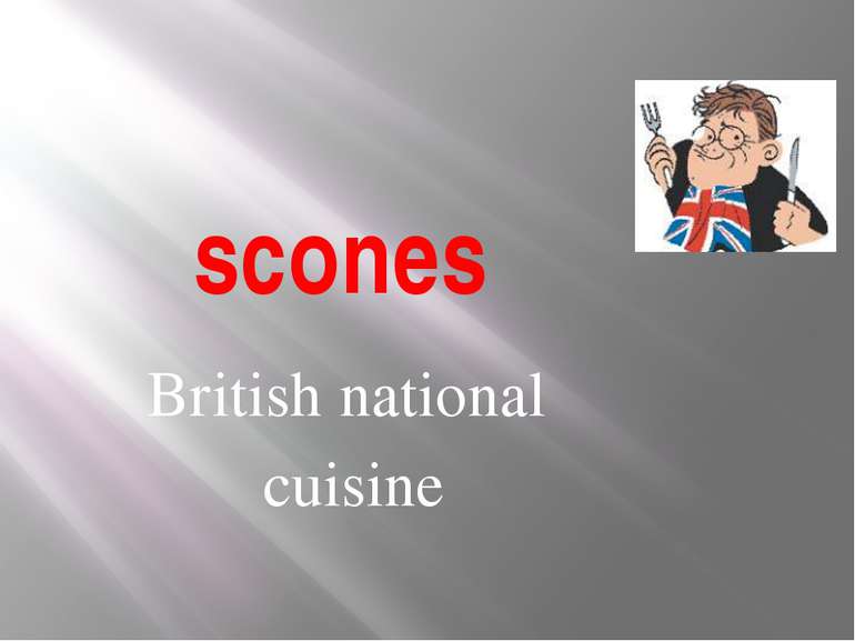 scones British national cuisine
