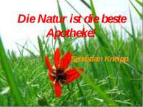 Die Natur ist die beste Apotheke! Sebastian Kneipp