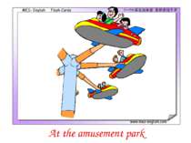At the amusement park