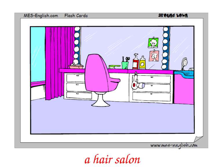 a hair salon