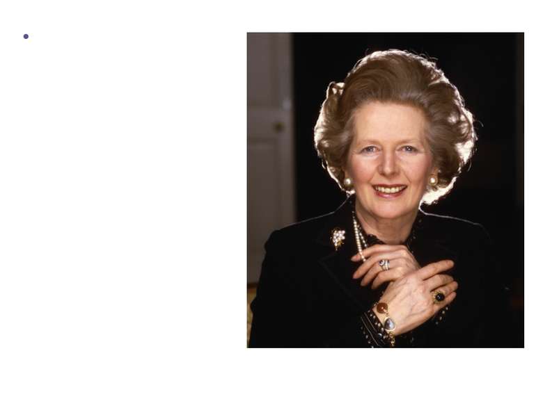 Маргарет Хільда Тетчер 71-й прем'єр-міністр Великобританії (Консервативна пар...