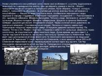 Умови утримання в концтаборах хоча і мали свої особливості, у цілому відрізня...