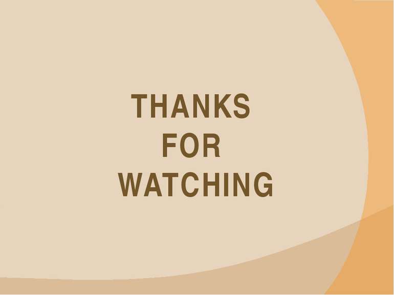THANKS FOR WATCHING