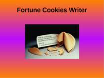 Fortune Cookies Writer
