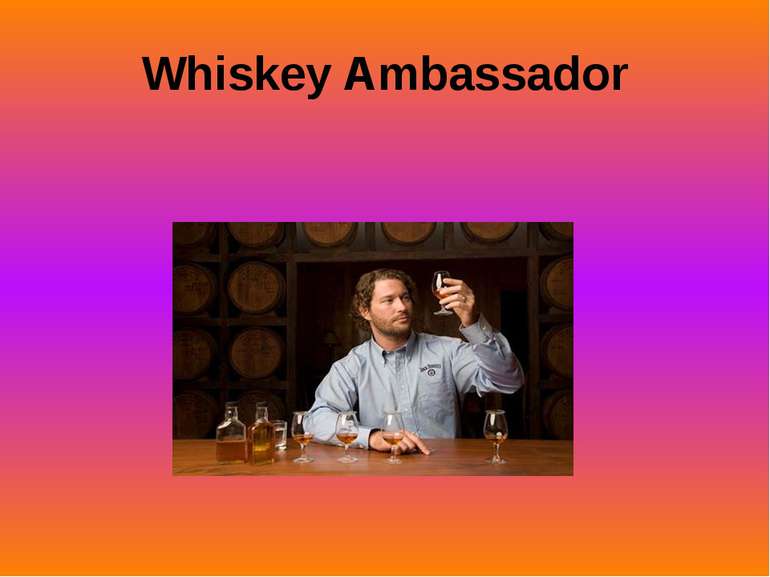Whiskey Ambassador