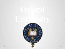 "Oxford University"