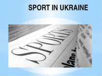 "Sport in Ukraine"