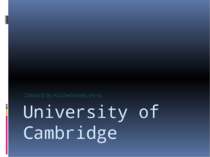 "University of Cambridge"