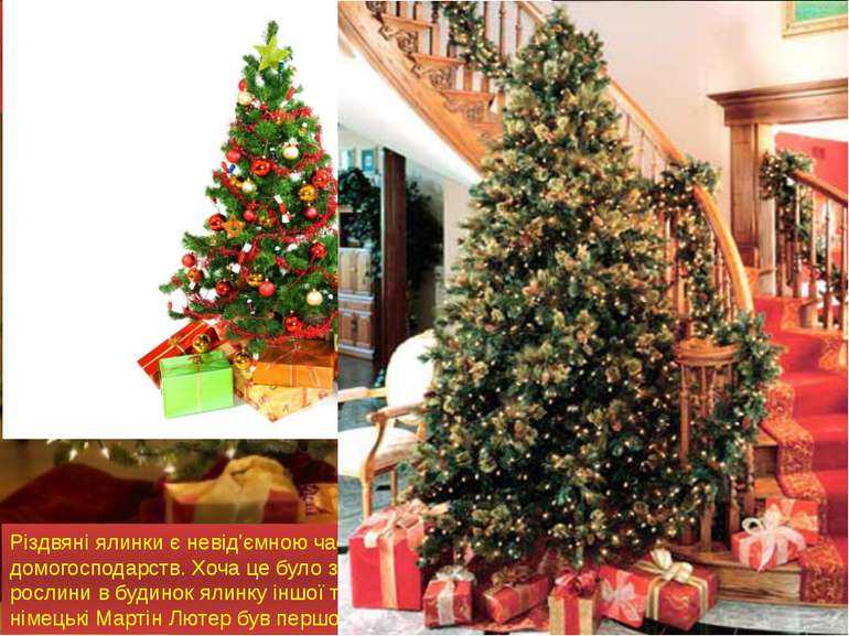 Christmas trees are an integral part of the Christmas decorations in most Bri...
