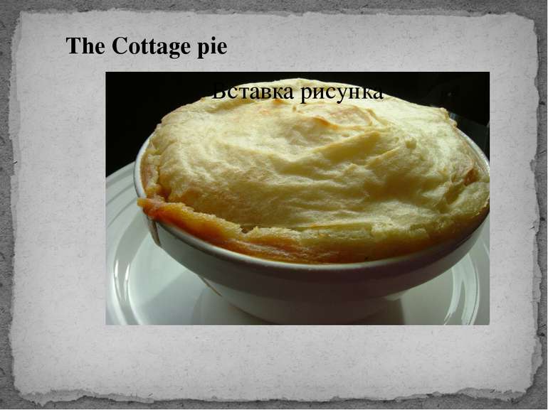 The Cottage pie