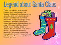 Santa Claus is known in the different countries under different names: San Ni...