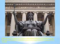 Alma Mater is the name given to a sculpture of the goddess Athena by Daniel C...