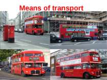 "Means of transport"