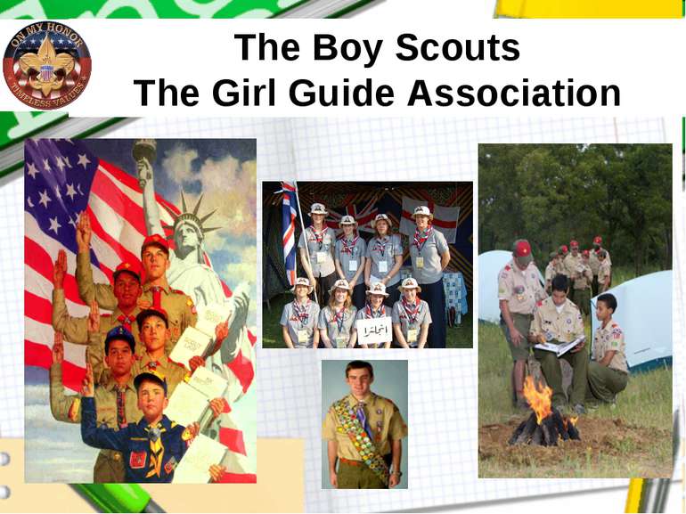The Boy Scouts The Girl Guide Association
