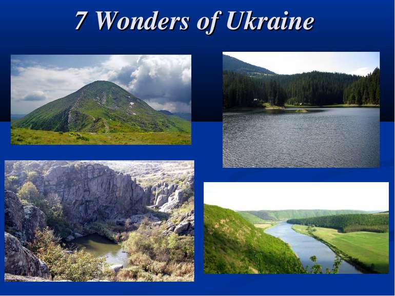 7 Wonders of Ukraine