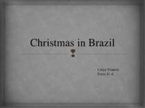 Christmas in Brazil Liliya Vlasova Form 11-A