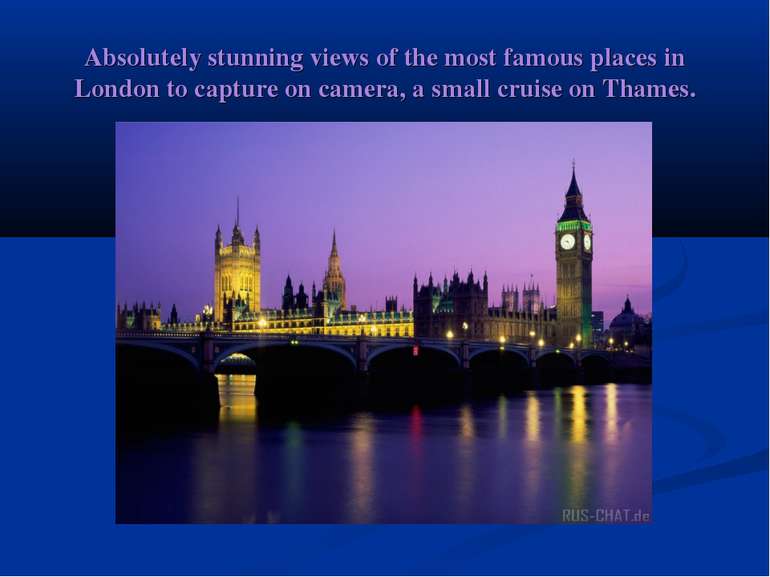 Absolutely stunning views of the most famous places in London to capture on c...
