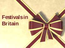 "Festivals in Britain"