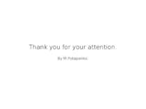 Thank you for your attention. By M.Potapenko
