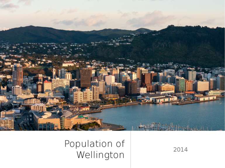 Population of Wellington   2014