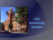 "Сity university London"