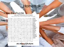 Hometask Do the Puzzle