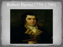 "Robert Burns"